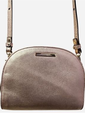 Brahmin Leah Metallic Rose Gold Crossbody Bag - NWT - RARE ✨️
